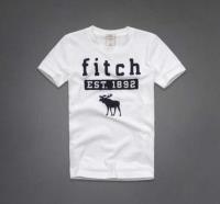 heren abercrombie fitch korte t-shirt crewneck wit est 1892 moose pattern Shop Almere n7ysy710